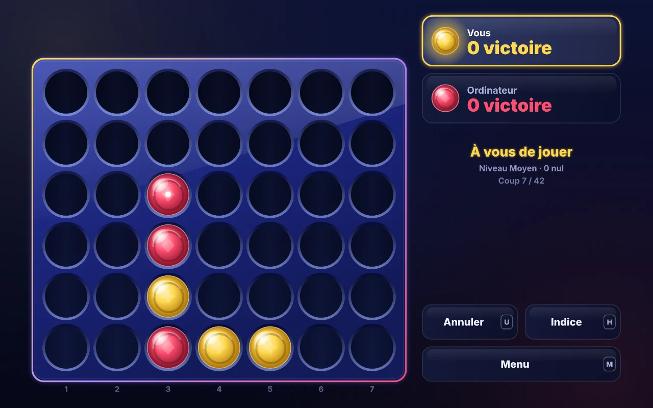 Aperçu du jeu Four Drop