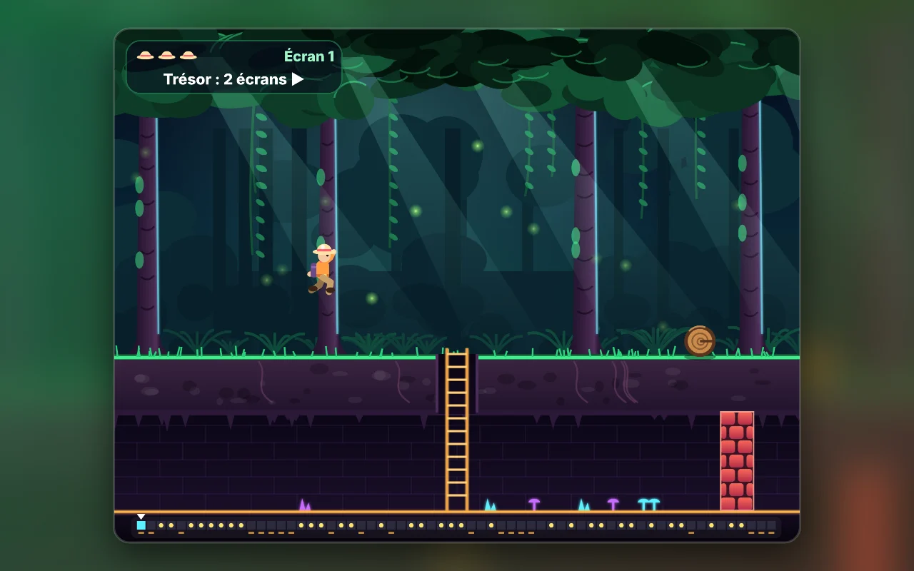 Aperçu du jeu Jungle Leap